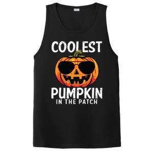 Coolest Pumpkin In The Patch Toddle Boy Halloween Kids PosiCharge Competitor Tank