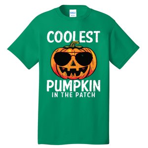 Coolest Pumpkin In The Patch Toddle Boy Halloween Kids Tall T-Shirt