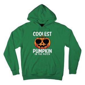 Coolest Pumpkin In The Patch Toddle Boy Halloween Kids Tall Hoodie