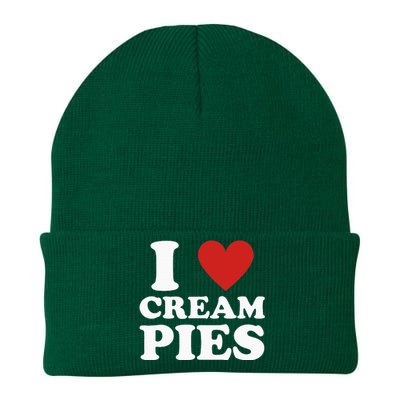 Cream Pie I Love Cream Pies Knit Cap Winter Beanie