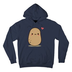 Cute Potato In Love Hoodie