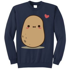 Cute Potato In Love Sweatshirt