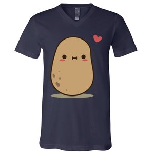 Cute Potato In Love V-Neck T-Shirt