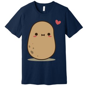 Cute Potato In Love Premium T-Shirt