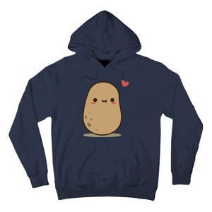 Cute Potato In Love Tall Hoodie