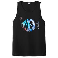 Colorful P.H.I.S.H Jam Tie Dye For Fisherman Fish Graphic PosiCharge Competitor Tank