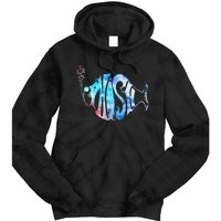 Colorful P.H.I.S.H Jam Tie Dye For Fisherman Fish Graphic Tie Dye Hoodie