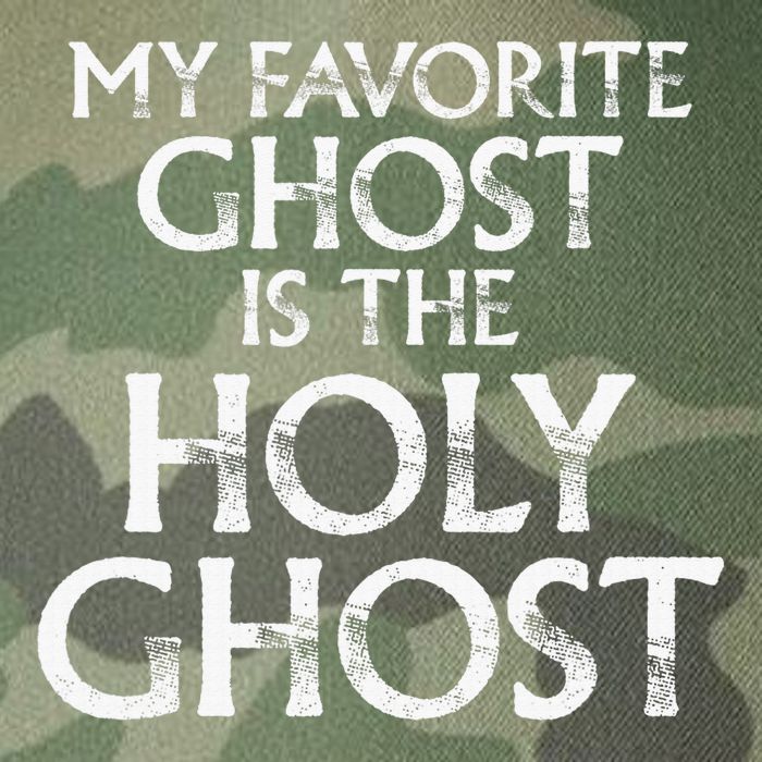 Christian Pun Joke The Only Ghost I Know is the Holy Ghost Legacy Tie Dye Trucker Hat