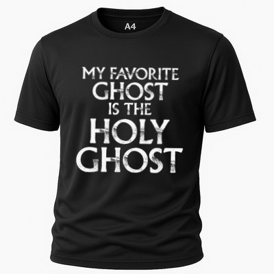Christian Pun Joke The Only Ghost I Know is the Holy Ghost Performance Shirt