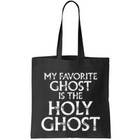 Christian Pun Joke The Only Ghost I Know is the Holy Ghost Bag