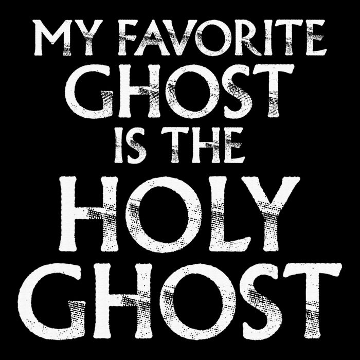 Christian Pun Joke The Only Ghost I Know is the Holy Ghost Short Acrylic Beanie