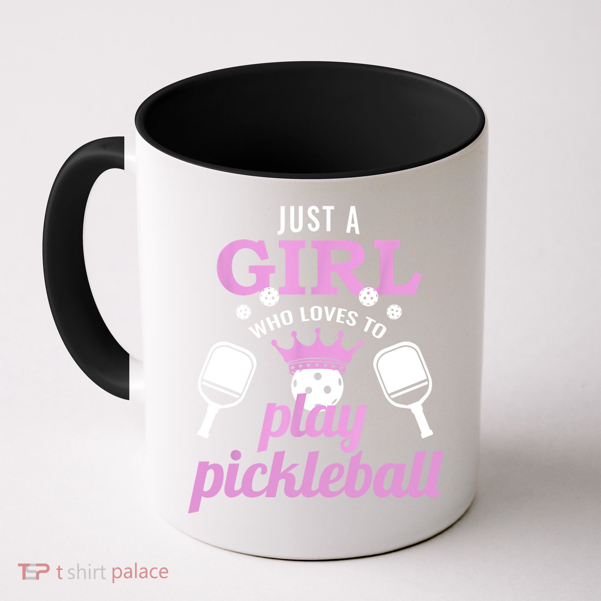 Cute Pickleball Just A Girl Who Loves To Play Pickleball Gift Ideas Mug