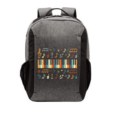 Cool Piano Keyboard Player Funny Pianist Keyboardist Outfit Vector Backpack