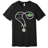 Chucks & Pearls Kamala, Converse Women Girls Premium T-Shirt