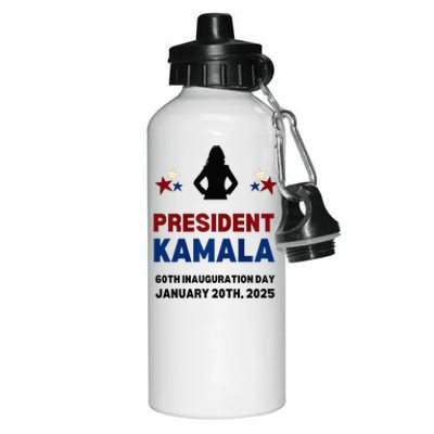 Cool President Kamala Harris 2024 Inauguration Day Souvenir Aluminum Water Bottle