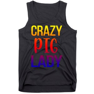 Crazy Pig Lady Pig Mom Pig Lover Pig Mama Pig Owner Cool Gift Tank Top