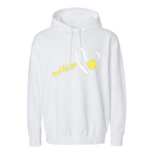 Cute Pickleball Lovers Funny Pickleball Players Gifts Garment-Dyed Fleece Hoodie