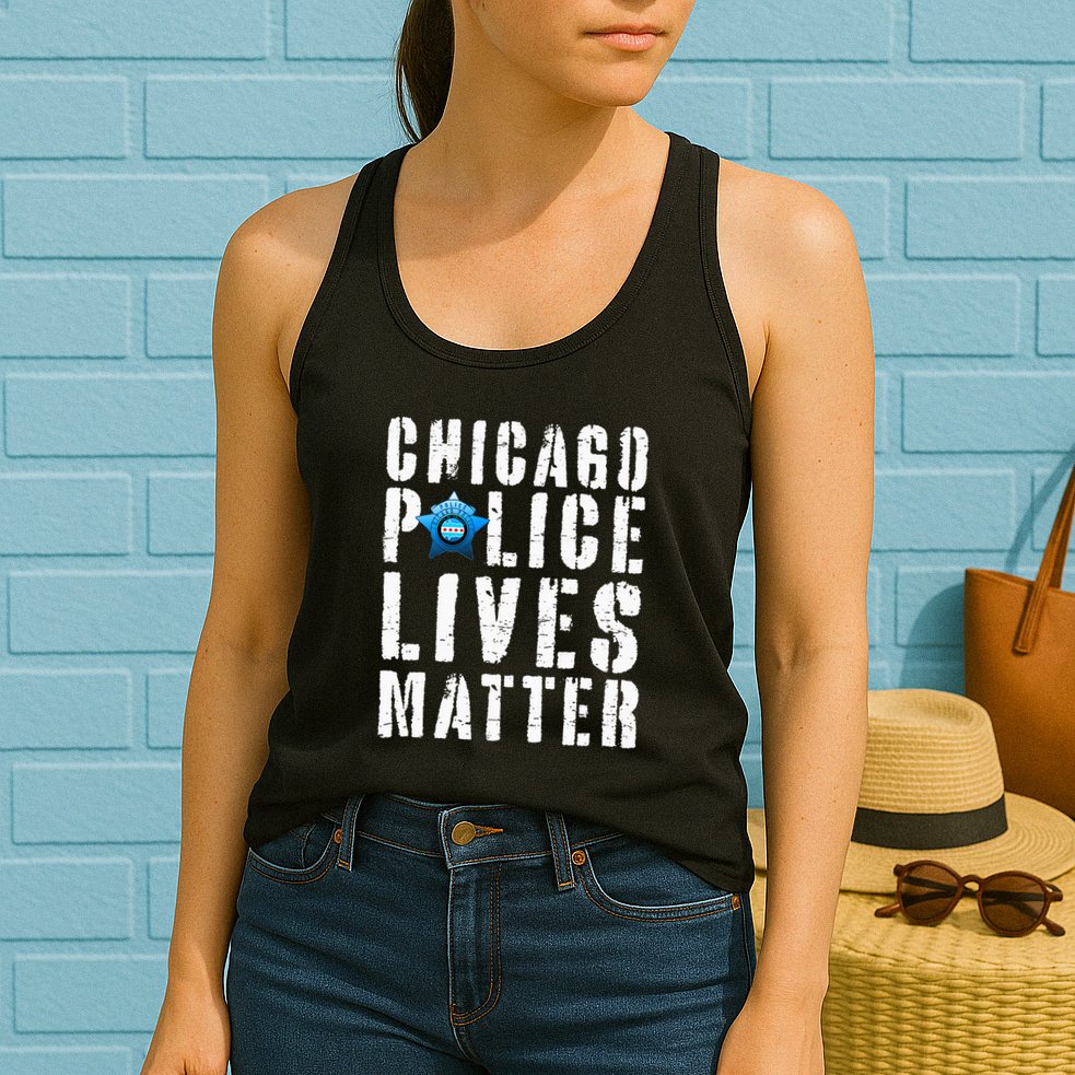 Chicago Police Lives Matter Protect Chicago Cops Womens Tank Top