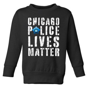 Chicago Police Lives Matter Protect Chicago Cops Toddler Sweatshirt