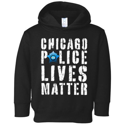 Chicago Police Lives Matter Protect Chicago Cops Toddler Hoodie