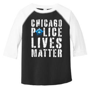 Chicago Police Lives Matter Protect Chicago Cops Toddler Fine Jersey T-Shirt