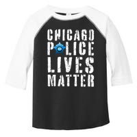 Chicago Police Lives Matter Protect Chicago Cops Toddler Fine Jersey T-Shirt