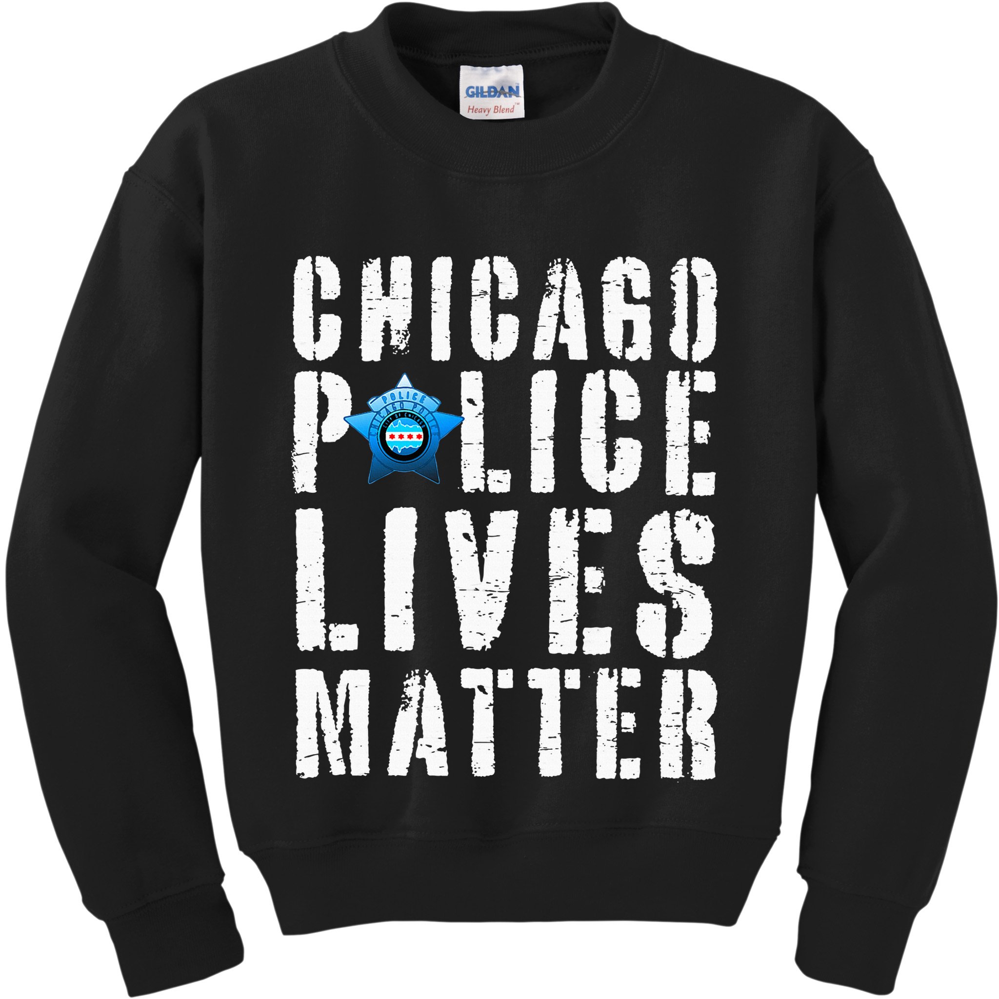Chicago Police Lives Matter Protect Chicago Cops Kids Sweatshirt