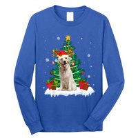 Christmas Pajama Labrador Retriever Tree Xmas Dog Dad Mom Cute Gift Long Sleeve Shirt