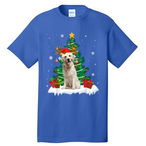 Christmas Pajama Labrador Retriever Tree Xmas Dog Dad Mom Cute Gift Tall T-Shirt