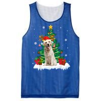 Christmas Pajama Labrador Retriever Tree Xmas Dog Dad Mom Cute Gift Mesh Reversible Basketball Jersey Tank