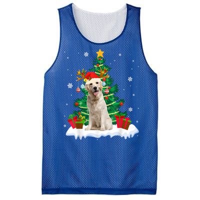 Christmas Pajama Labrador Retriever Tree Xmas Dog Dad Mom Cute Gift Mesh Reversible Basketball Jersey Tank