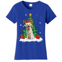 Christmas Pajama Labrador Retriever Tree Xmas Dog Dad Mom Cute Gift Women's T-Shirt