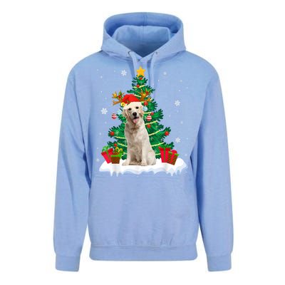 Christmas Pajama Labrador Retriever Tree Xmas Dog Dad Mom Cute Gift Unisex Surf Hoodie