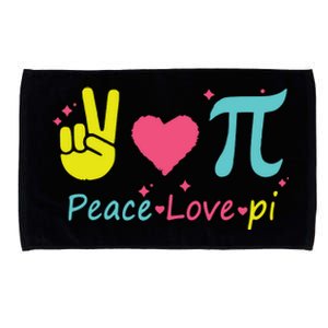 Cool Peace Love Pi Microfiber Hand Towel