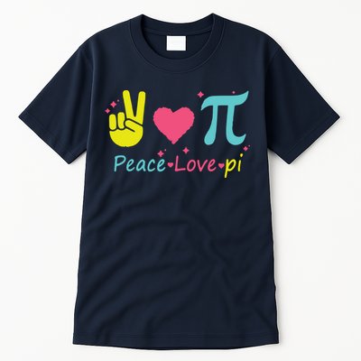 Cool Peace Love Pi Tall T-Shirt