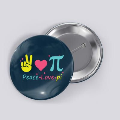 Cool Peace Love Pi Button