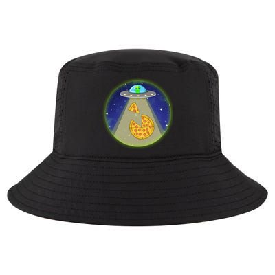 Cool Pizza Loving UFO Alien Cool Comfort Performance Bucket Hat