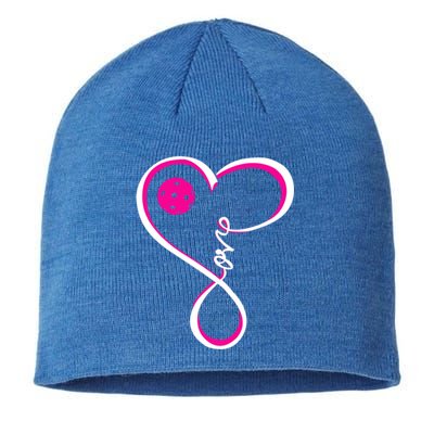 Cute Pickleball Ladies I Love Pickleball Gift Sustainable Beanie