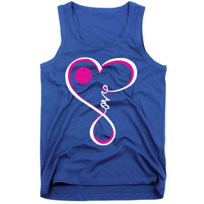 Cute Pickleball Ladies I Love Pickleball Gift Tank Top