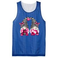 Cute Pink Lesbian Valentines Day Gnomes For Her Funny Love Great Gift Mesh Reversible Basketball Jersey Tank