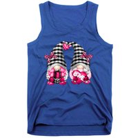 Cute Pink Lesbian Valentines Day Gnomes For Her Funny Love Great Gift Tank Top