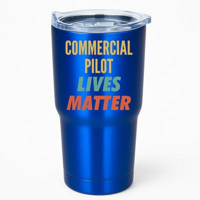 Commercial Pilot Lives Matter Gift Tumbler