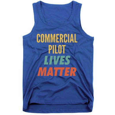 Commercial Pilot Lives Matter Gift Tank Top