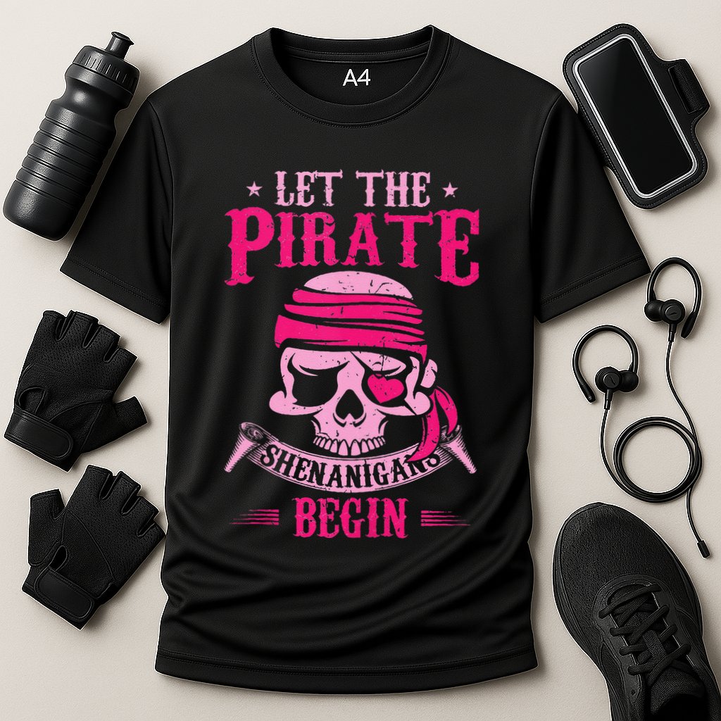 Captain Pirate Let The Pirate Shenanigans Begin Funny Performance Shirt
