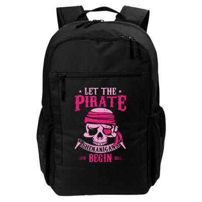 Captain Pirate Let The Pirate Shenanigans Begin Funny Backpack