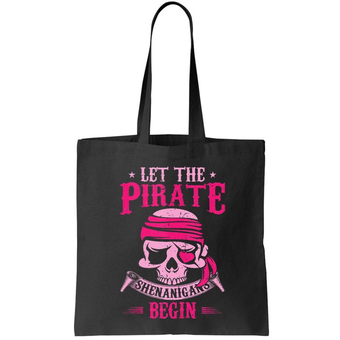 Captain Pirate Let The Pirate Shenanigans Begin Funny Bag