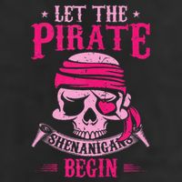 Captain Pirate Let The Pirate Shenanigans Begin Funny Hat