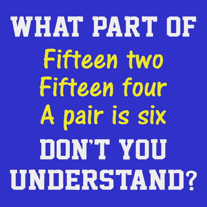 Cribbage Player Lover Joke For Card Game Cribbage Button