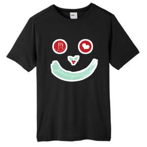 Christmas Peace Love Joy Holiday Smiley Tall Fusion ChromaSoft Performance T-Shirt