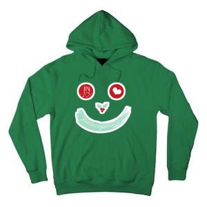 Christmas Peace Love Joy Holiday Smiley Tall Hoodie